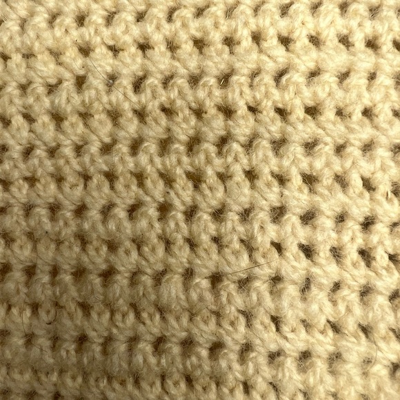 Women’s Vintage Y2K Long Sleeve Knit Crochet Turtleneck Sweater SzS/M - Picture 2 of 12